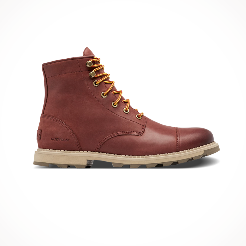 Men s Sorel Madson II Chore Waterproof Leather Boots