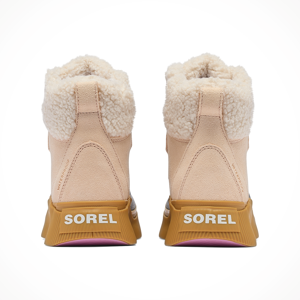Product image: Sorel Out N About IV C Hillz WP Pearlescent kids 25, shown from the back.