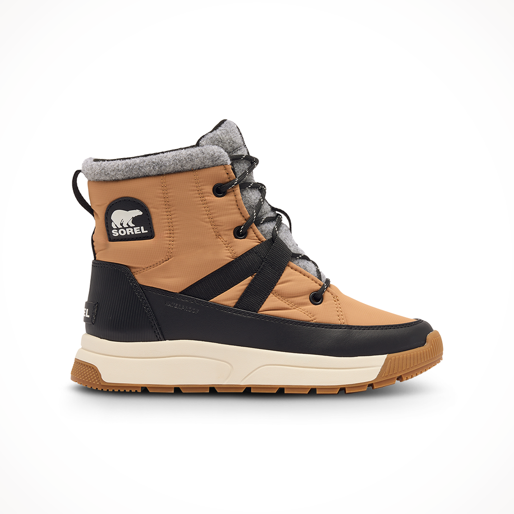 Product image: Sorel Whitney III Mid WP Tawny Bluff Black womens 2025, shown in primary marketing view.