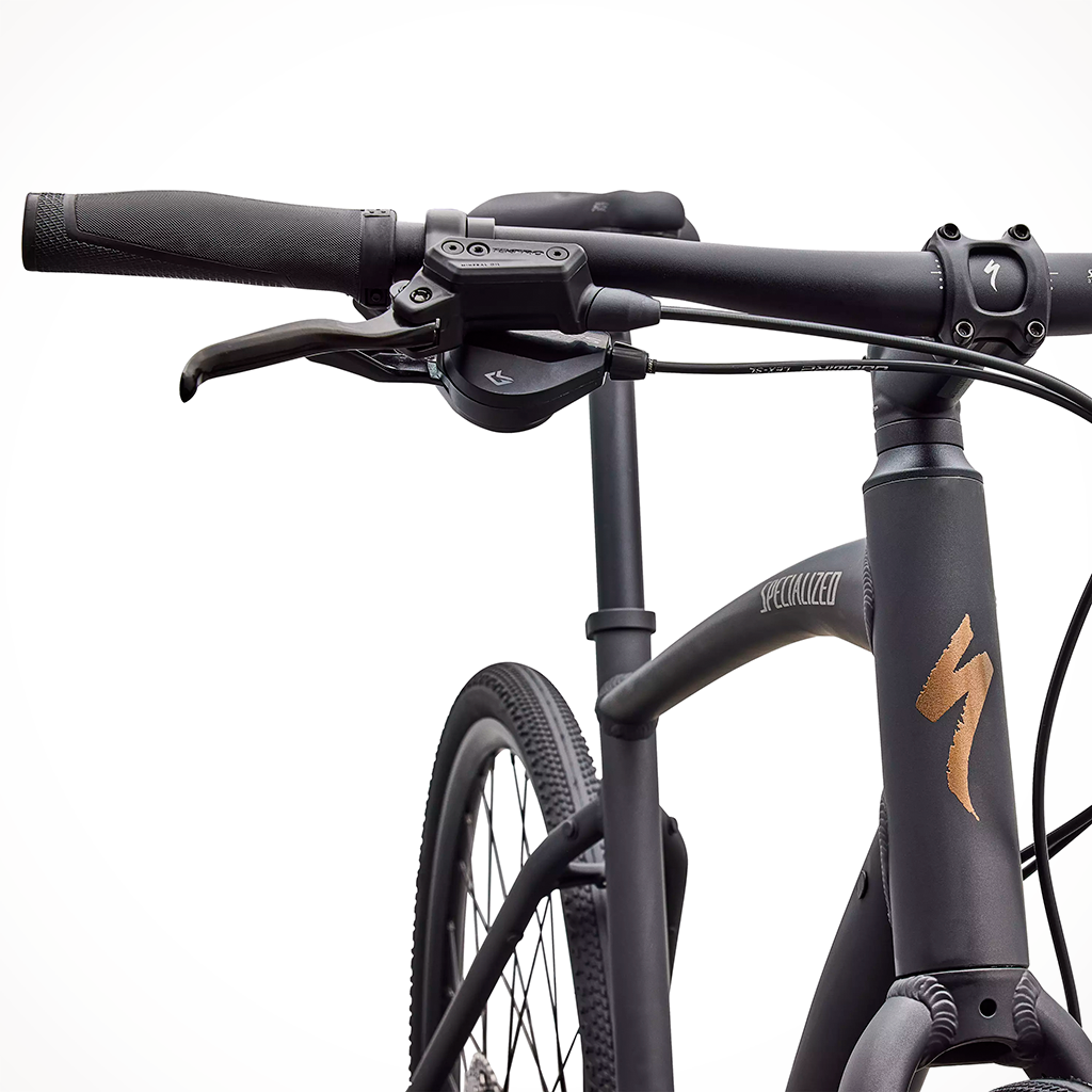 Product image: Specialized Sirrus X 3 Gloss Metallic Obsidian Burnt Gold Metallic Frost Reflective 2026 alt2.