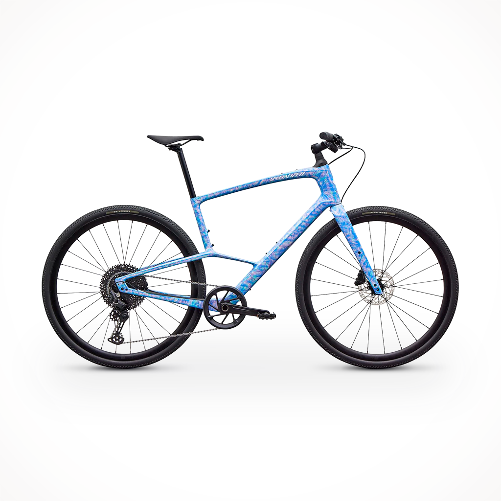 Product image: Specialized Sirrus X 5 Desert Rose Sky Blue White 2026, shown in primary marketing view.