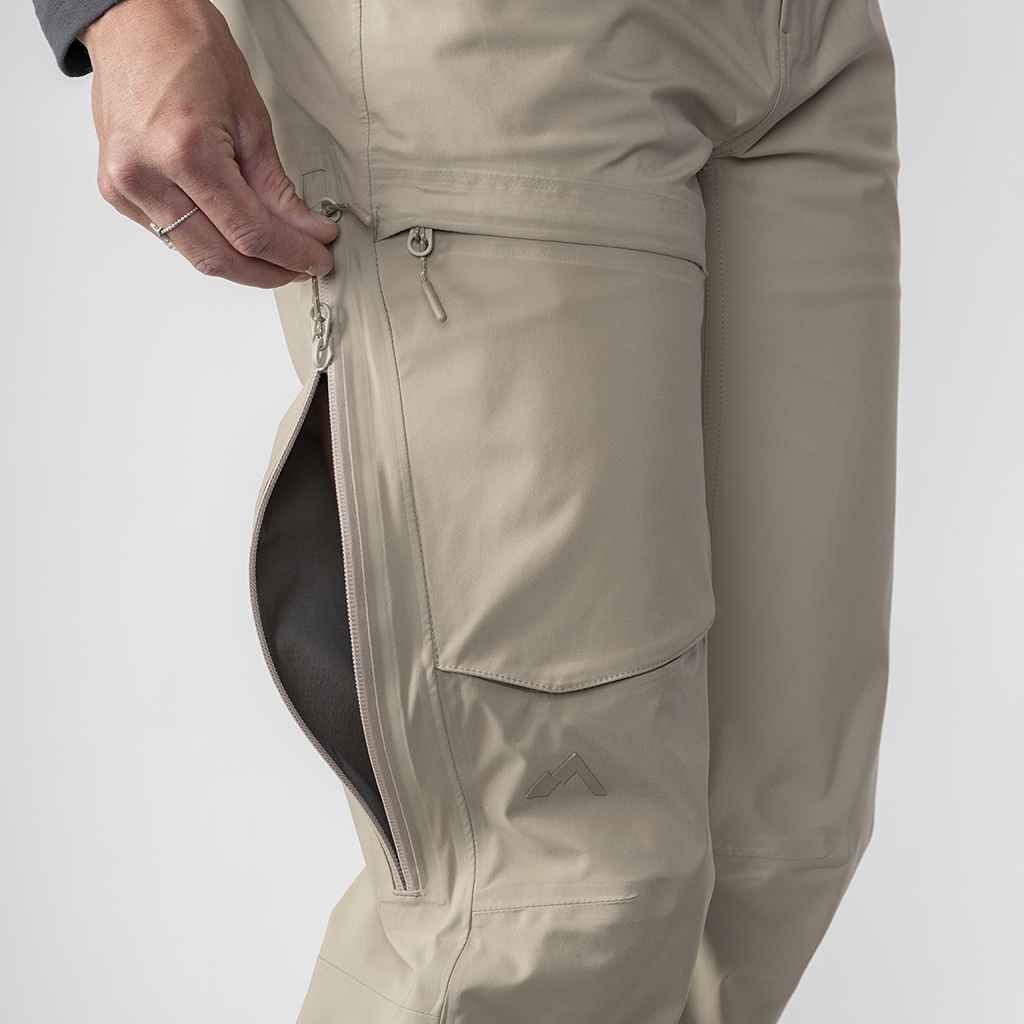 Product image: Strafe Willow Half Bib Timberwolf Womens 2024 Alt2.