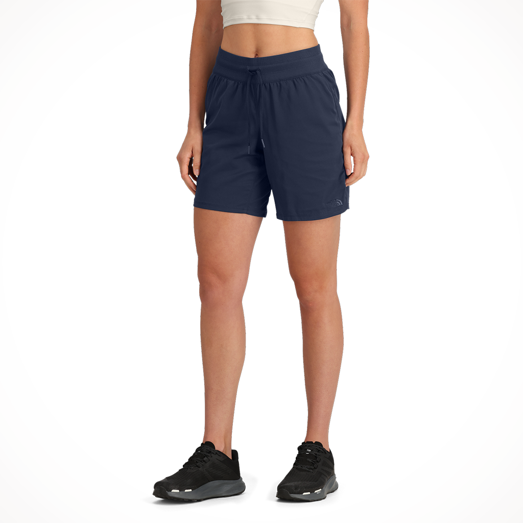 Product image: TNF Aphrodite Motion Bermuda S Hort summit Navy Womens 2026 alt1.