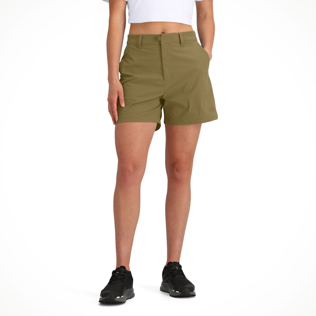 Product image: TNF Basin Short 5 Inch cedar womens 2026 alt1.