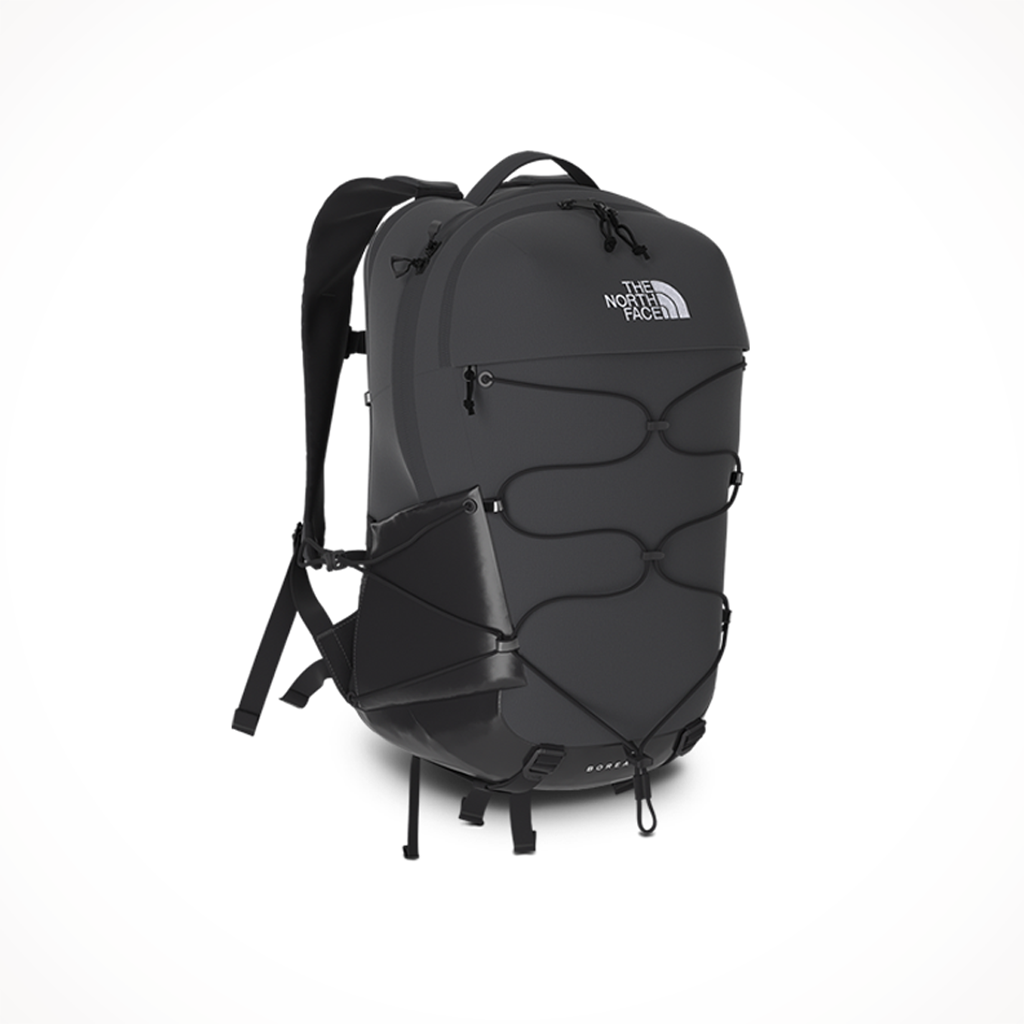 north face borealis backpack tnf black tnf white The North Face Borealis Backpack: Duck Green/New Taupe Green