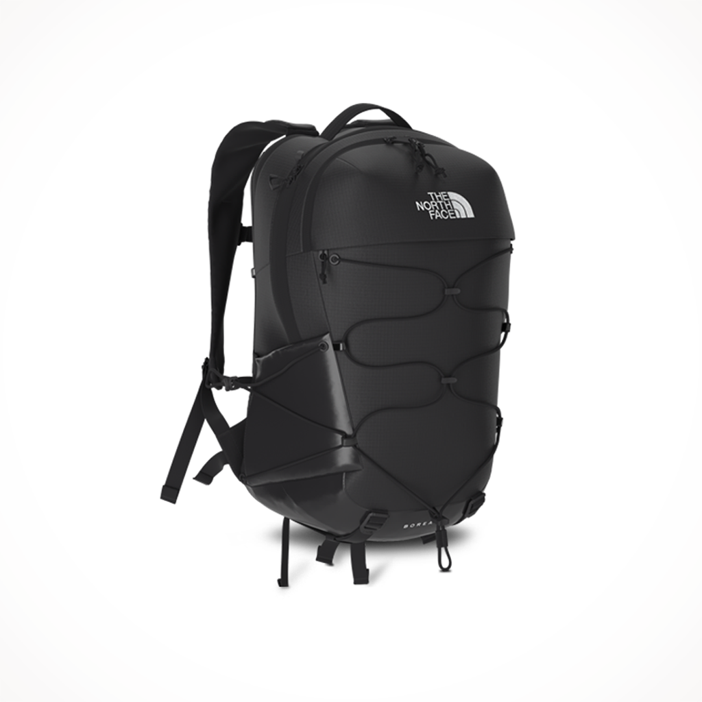 The North Face Borealis Backpack: Duck Green/New Taupe Green The North Face Borealis Backpack: Duck Green/New Taupe Green