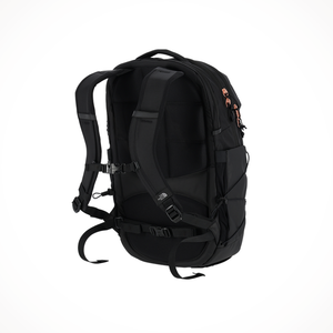 north face borealis backpack white black orange The North Face Women's Borealis Luxe Backpack, TNF Black/Burnt Coral