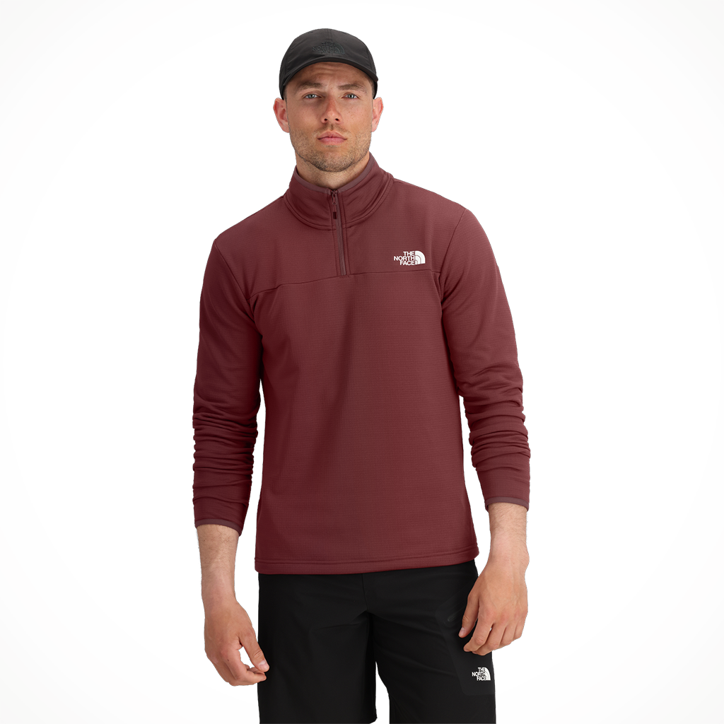 Cedar Trail Grid Fleece ¼ Zip — Men's