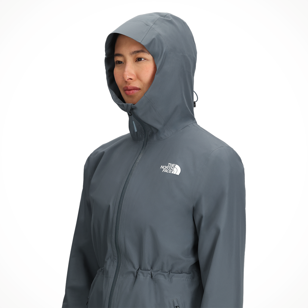 Product image: TNF Dryvent Hikesteller Parka Granite Grey womens 2026 alt2.
