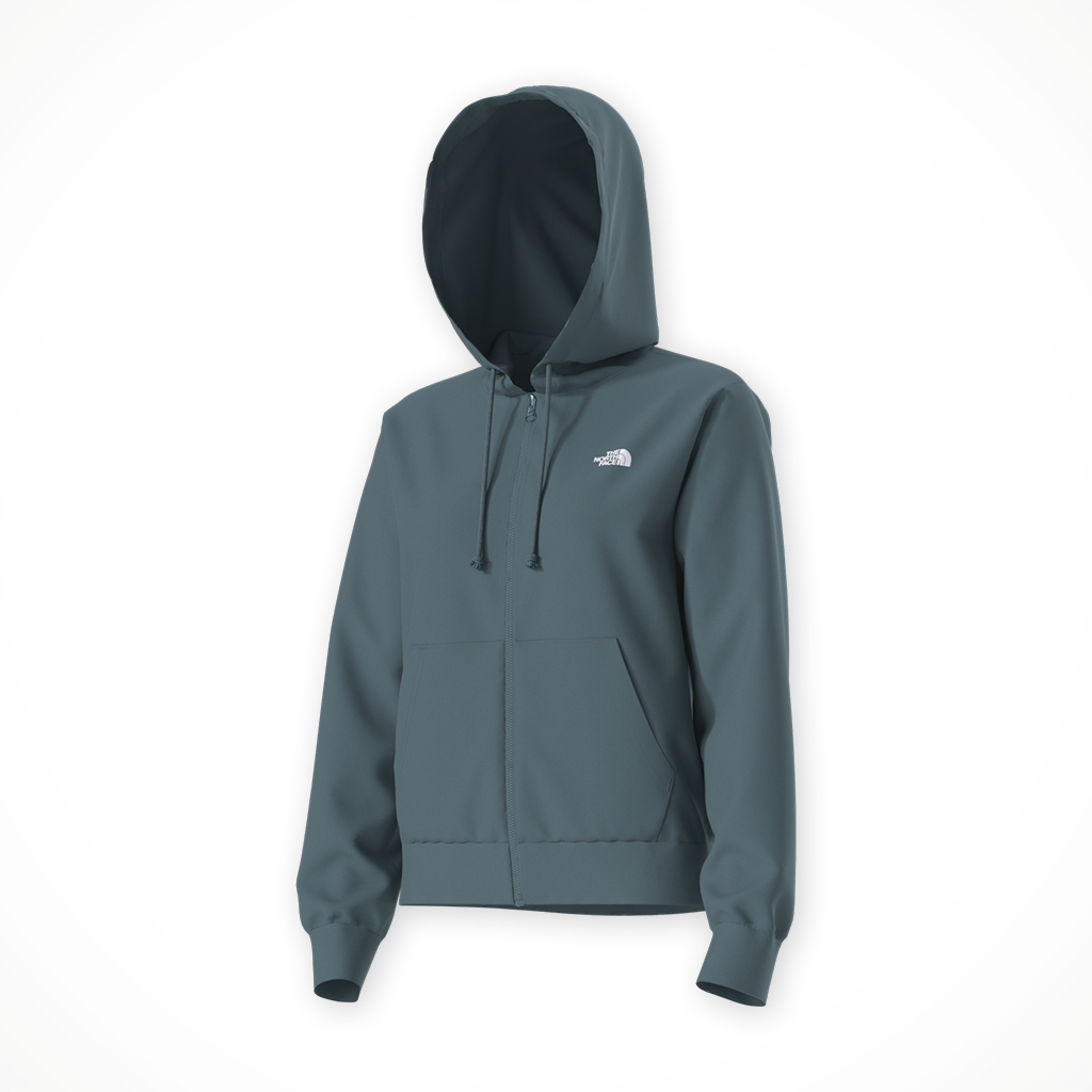 Evolution Simple Dome Full Zip Hoodie — Women's