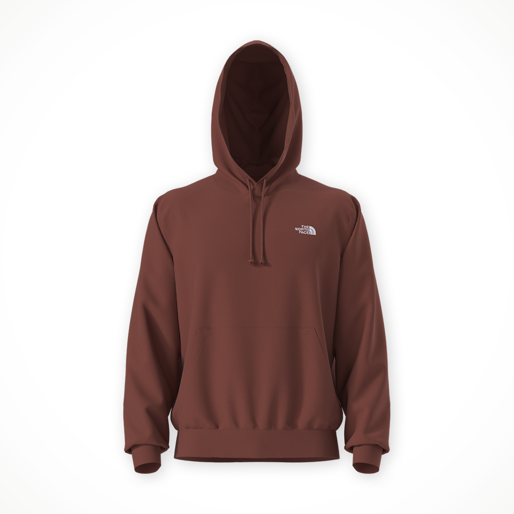Product image: TNF Evolution Simple Dome Reg H Oodie Iron Clay mens 2026, shown in primary marketing view.