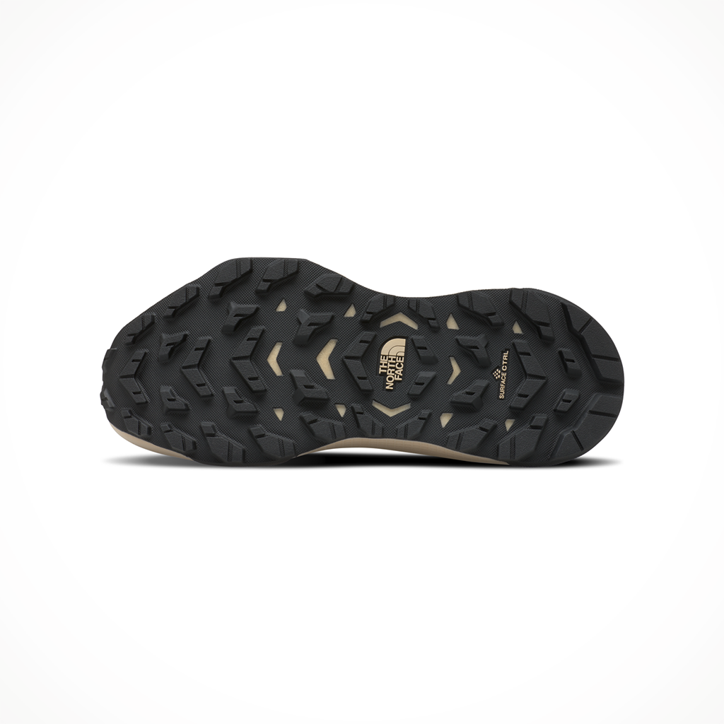 Product image: TNF Fastpack WP Endless Dusk Desert Stone Womens 2026, showing the bottom view.
