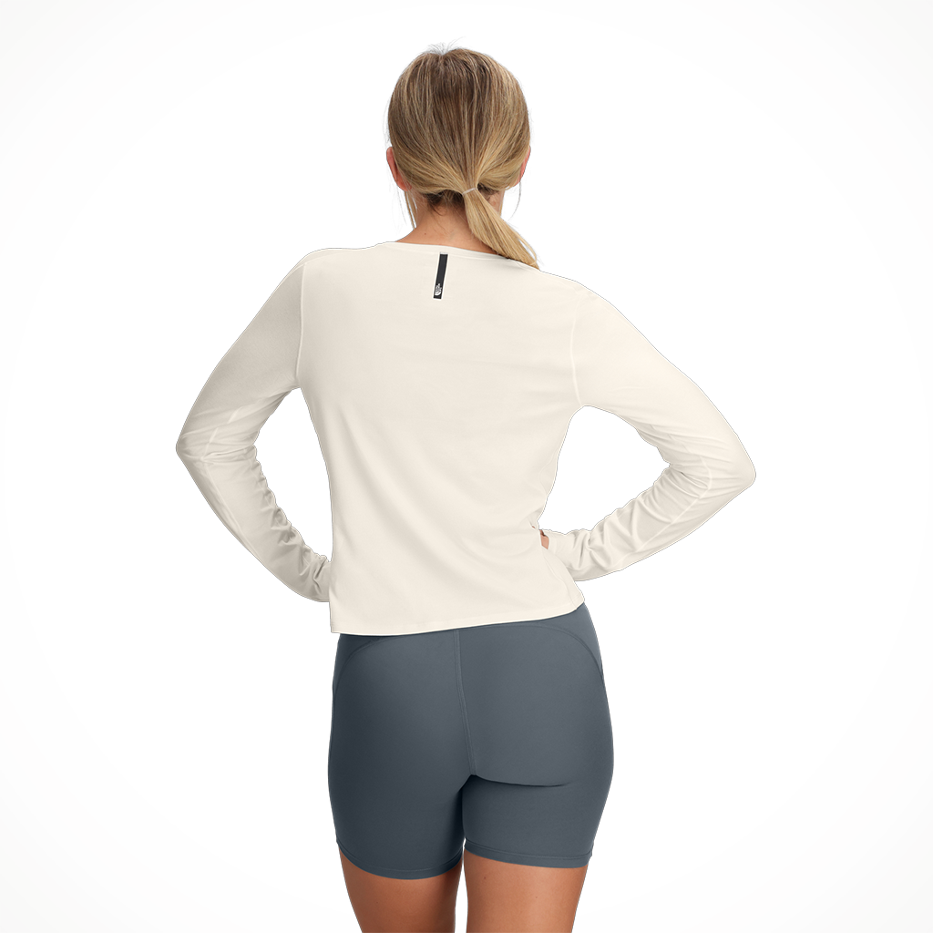 Product image: TNF Jaida LS White D Une Light Heather Womens 2026 alt2.