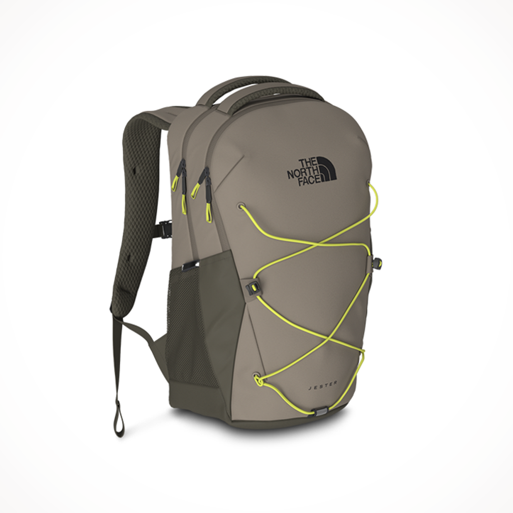 backpack the north face jester The North Face JESTER Backpack: Duck Green Dark Heather/Black