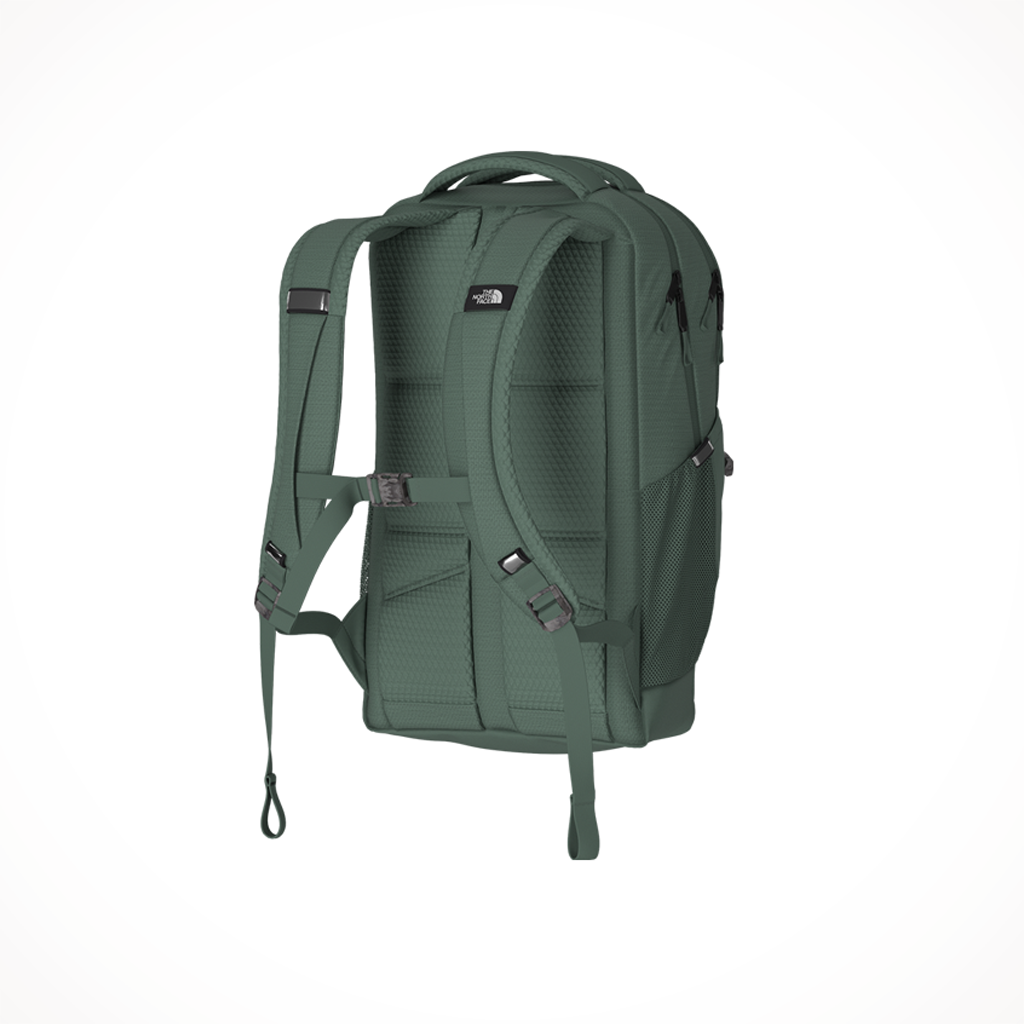 north face backpack endorsed by the american chiropractic association The North Face JESTER Backpack: Duck Green Dark Heather/Black