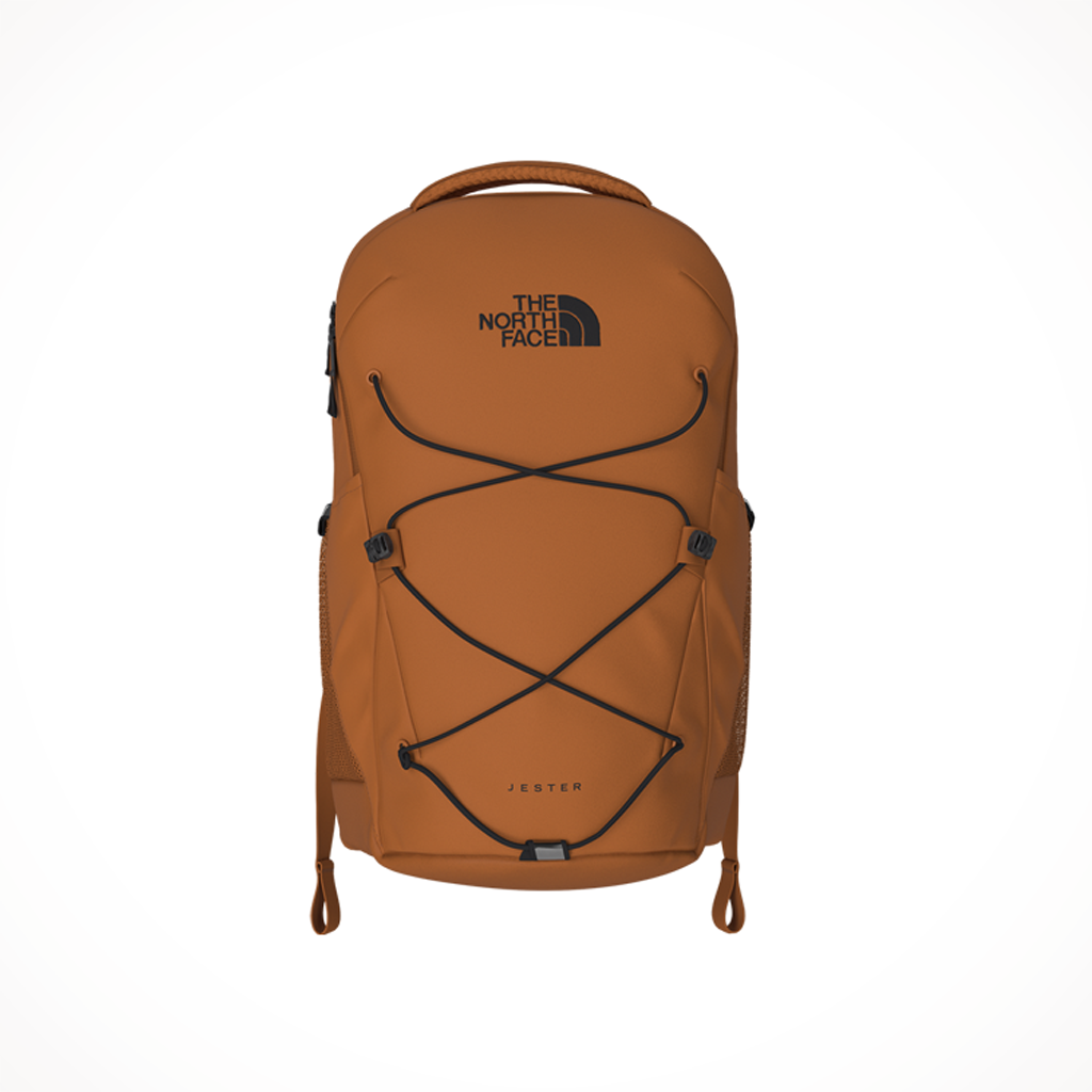 The North Face Jester Backpack Leather Brown/TNF Black The North Face Jester Backpack Leather Brown/TNF Black