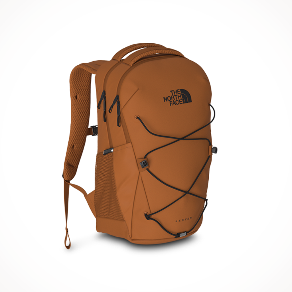 journeys north face jester backpack brown The North Face JESTER Backpack: Duck Green Dark Heather/Black
