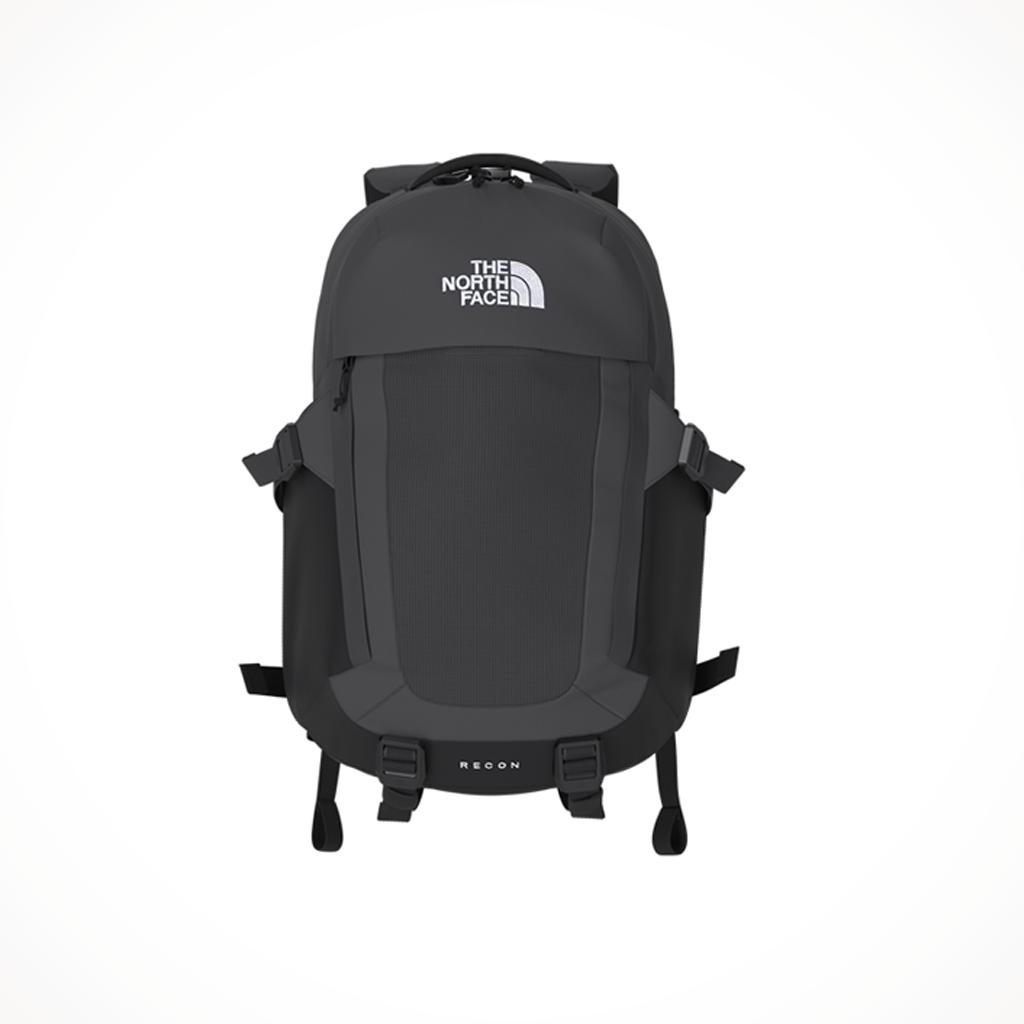 is north face recon backpack waterproof The North Face RECON Backpack: Asphalt Grey Light Heather/Black
