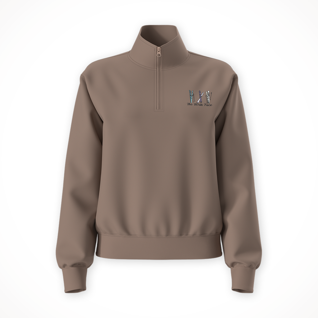 Ski Embro Relaxed ¼ Zip—Graphic — Women's
