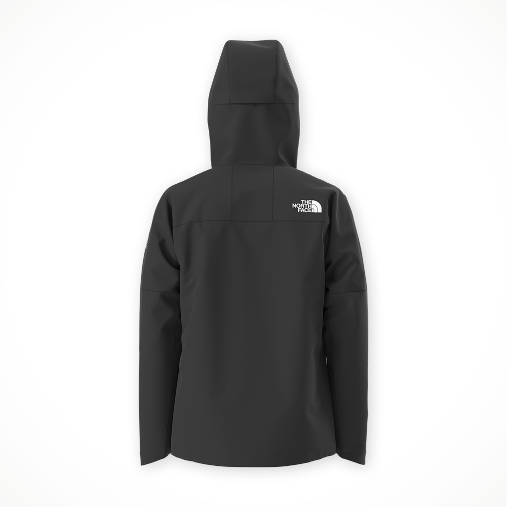 Product image: TNF Summit papsura futurelight Jacket TNF black Mens 2026, shown from the back.
