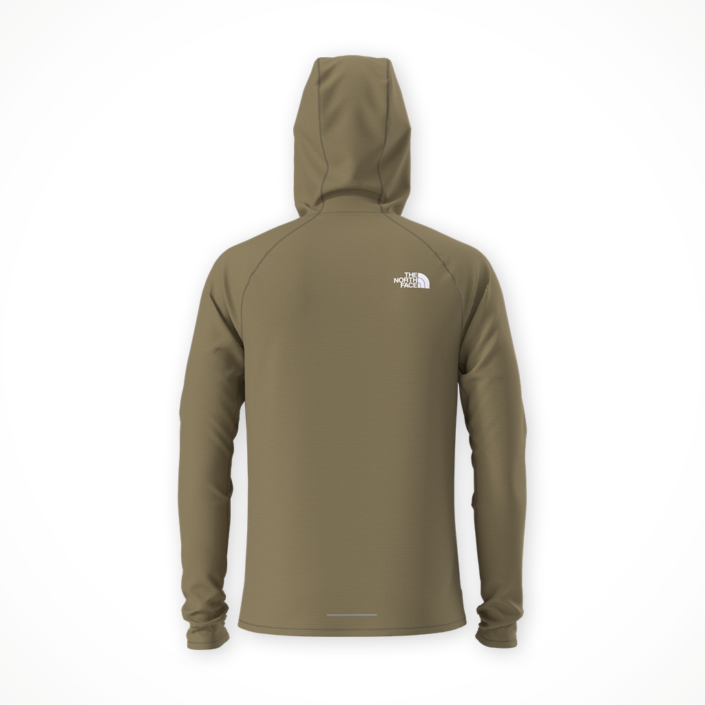 Product image: TNF Sunriser Hoodie Cedar Mens 2026, shown from the back.