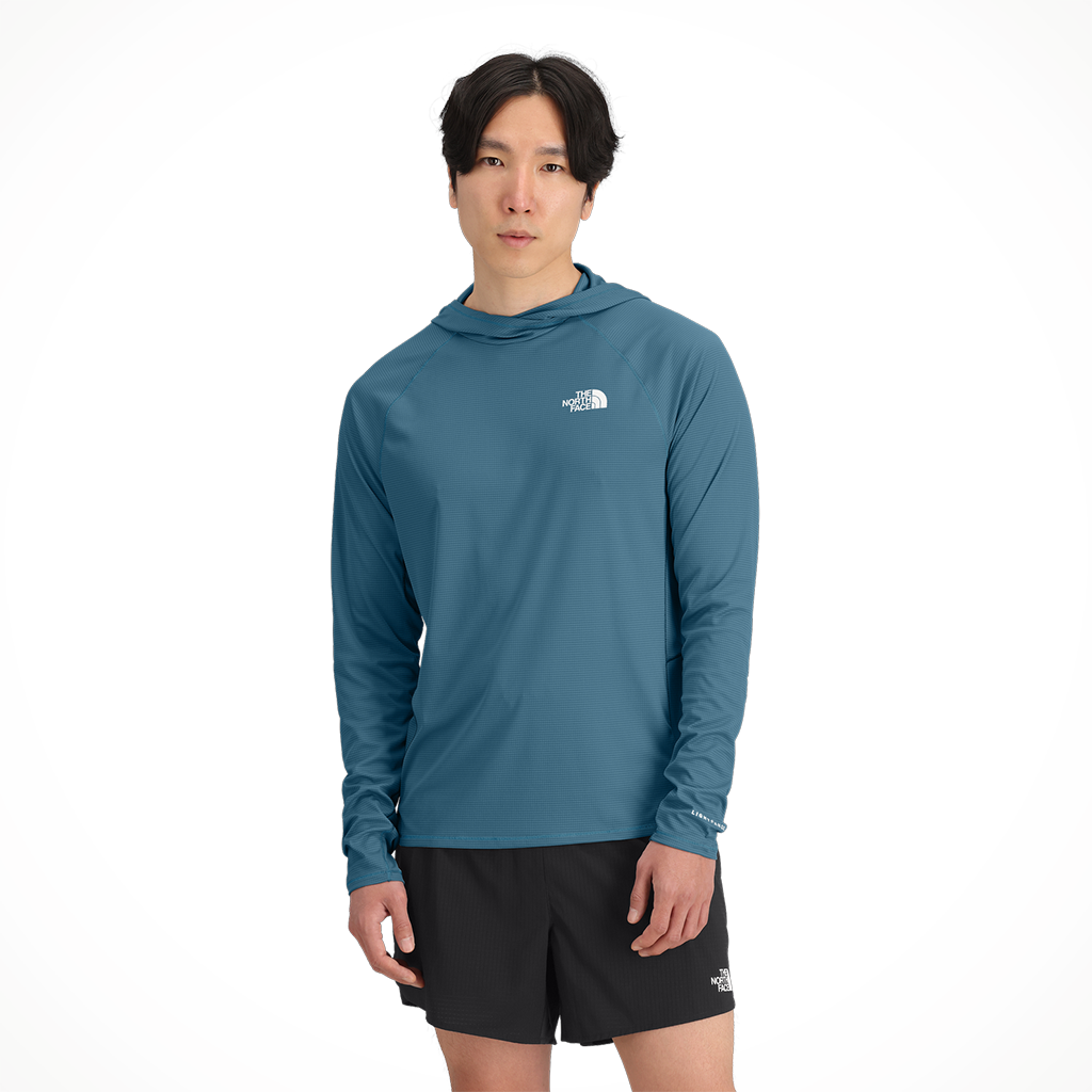 Product image: TNF Sunriser Hoodie Dusk Blue Mens 2026 alt1.