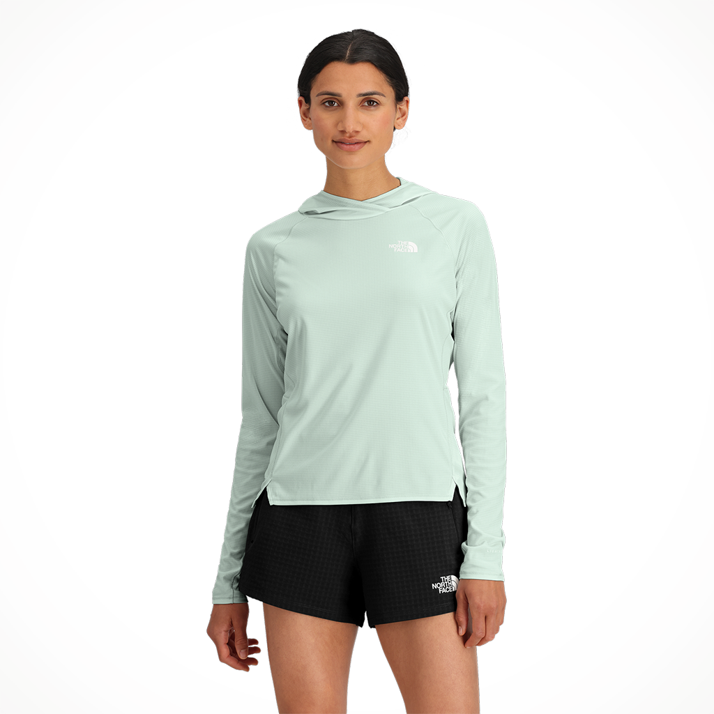 Product image: TNF Sunriser Hoodie Opal Frost Womens 2026 alt1.