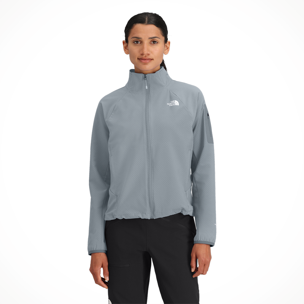 Product image: TNF Tek Approach Jacket Frost Grey Womens 2026 alt1.
