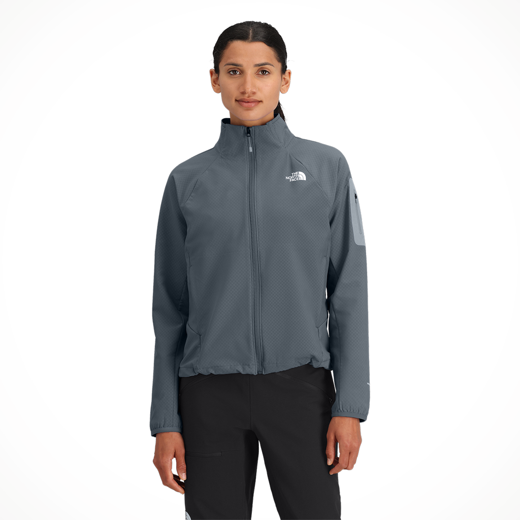 Product image: TNF Tek Approach Jacket Granite Grey Womens 2026 alt1.