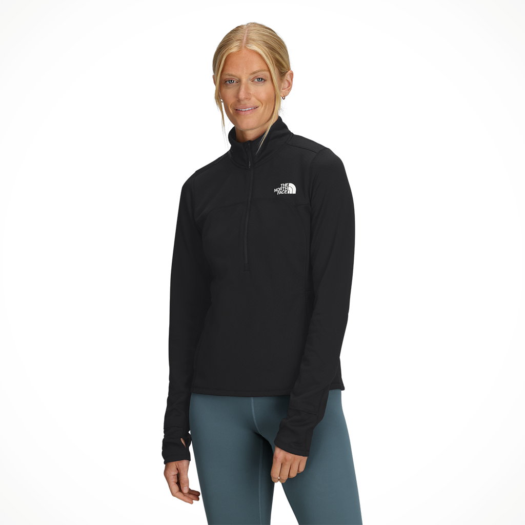 Product image: TNF winter Wrm Pro 14 zip blk womens 25 alt2.