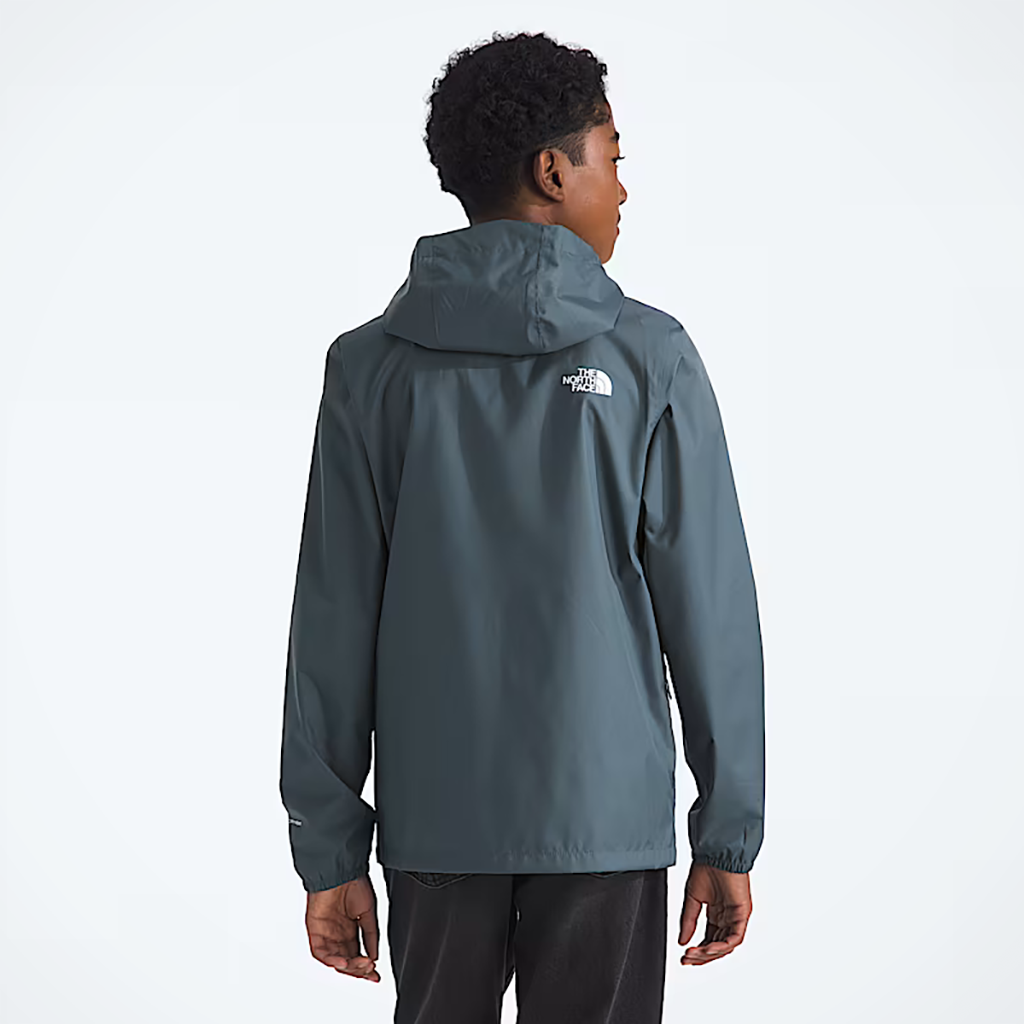 Product image: TNF zipline Rain Jacket Granite Grey kids 2026 alt1.