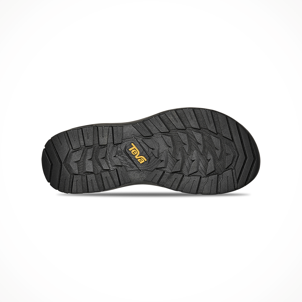 Product image: Teva Hurricane XLT 3 Black Mens 2026, showing the bottom view.