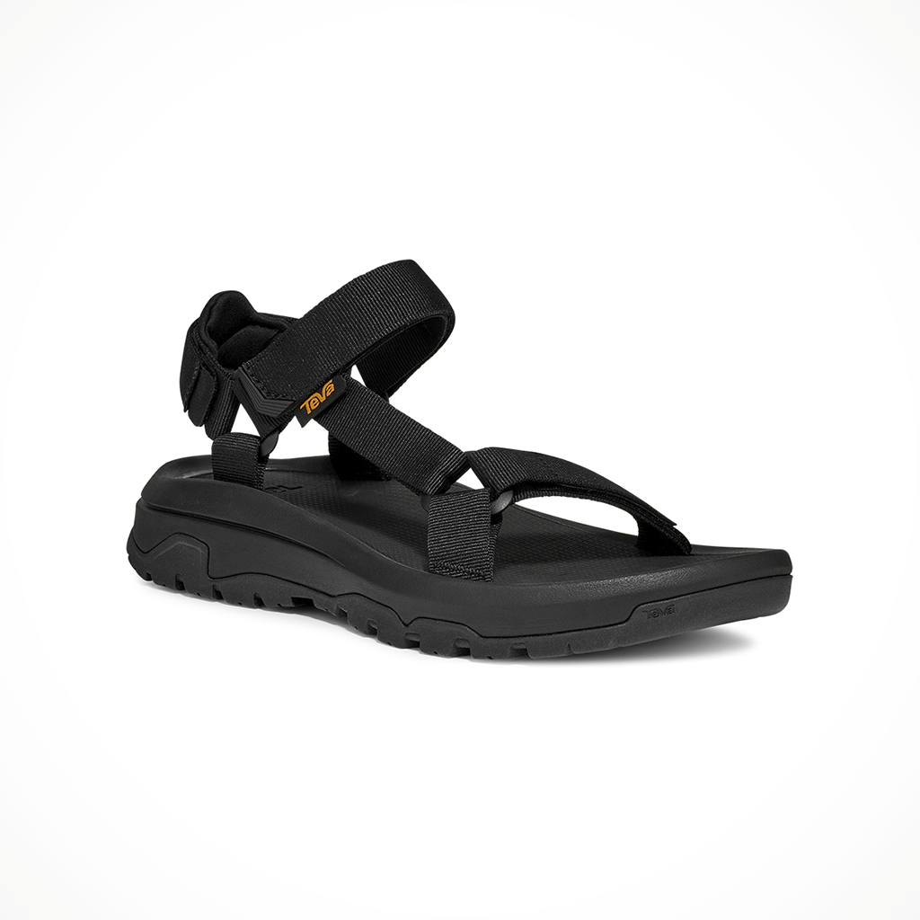 Product image: Teva Hurricane XLT 3 Black Mens 2026, shown from a three-quarter angled view.