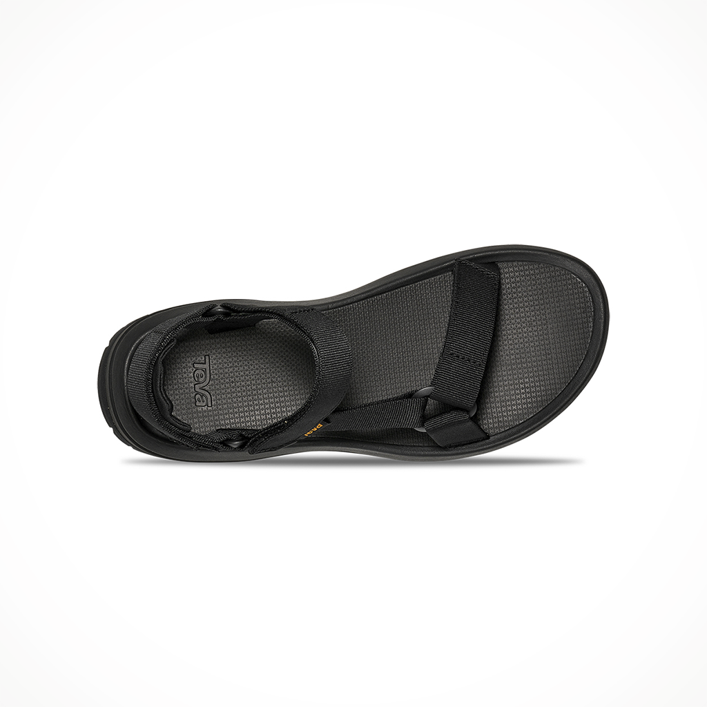 Product image: Teva Hurricane XLT 3 Black Mens 2026, shown from above.