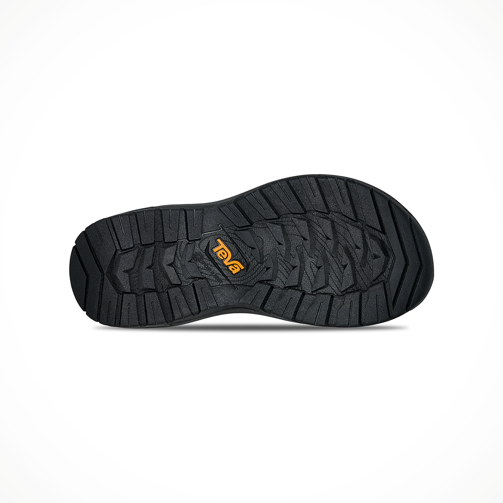Product image: Teva Hurricane XLT 3 Black Womens 2026, showing the bottom view.