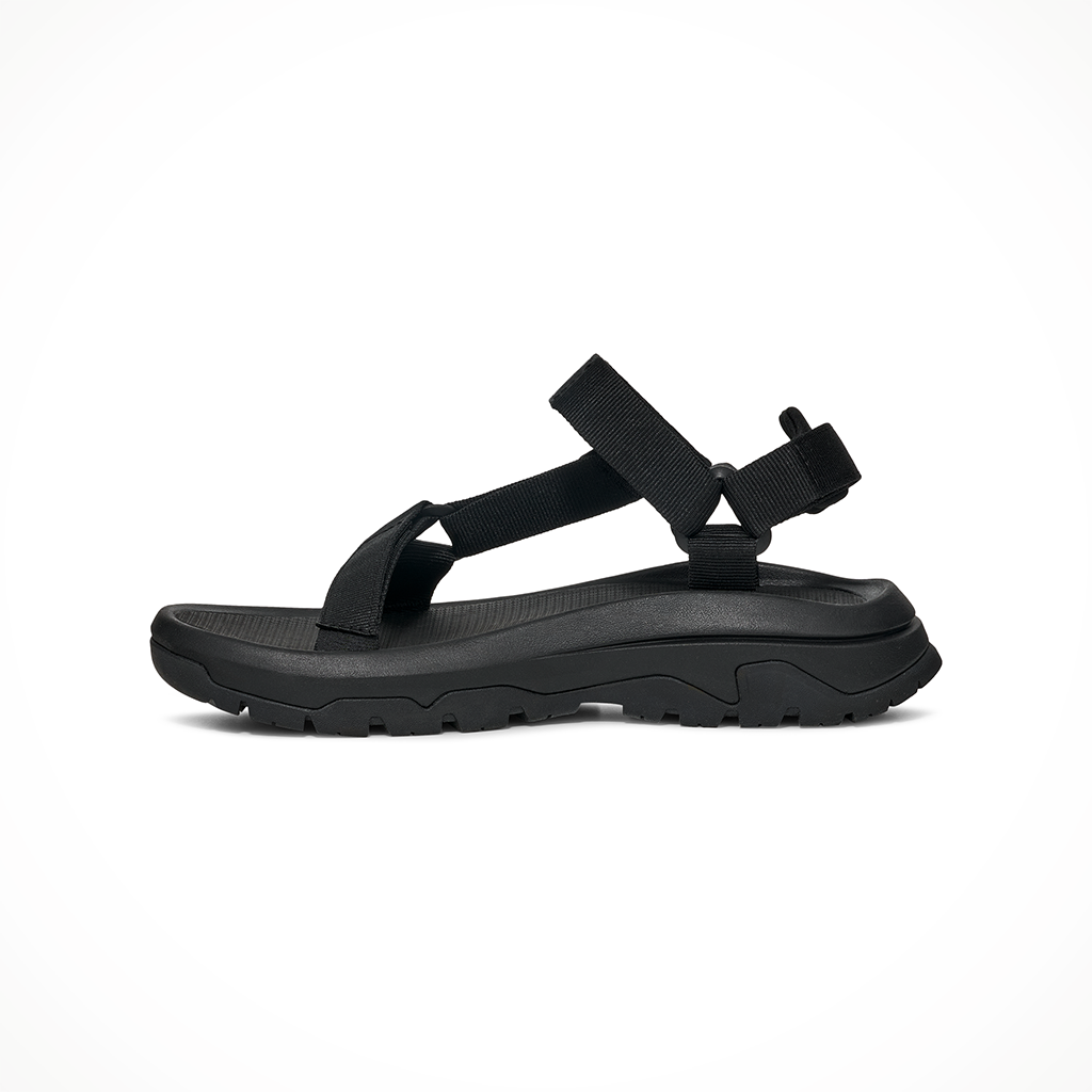 Product image: Teva Hurricane XLT 3 Black Womens 2026, shown from the left side profile.