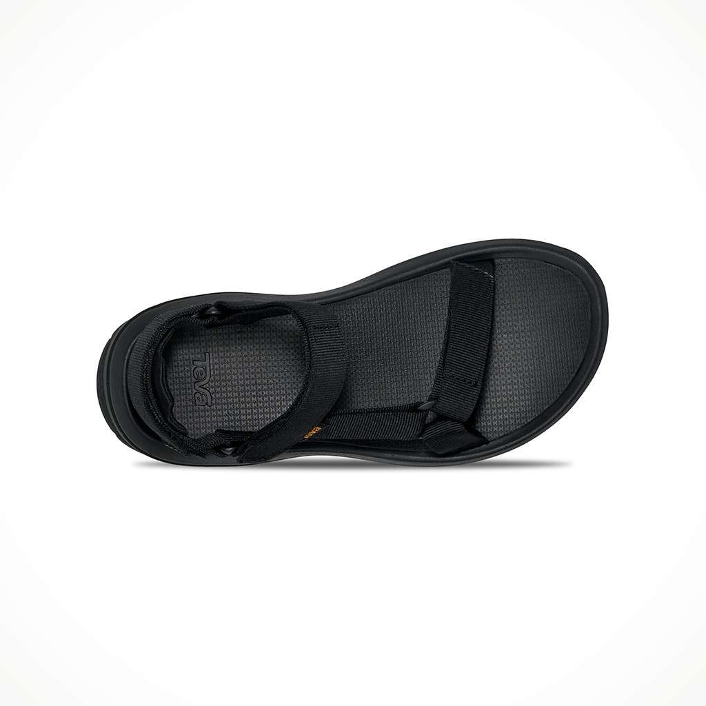 Product image: Teva Hurricane XLT 3 Black Womens 2026, shown from above.