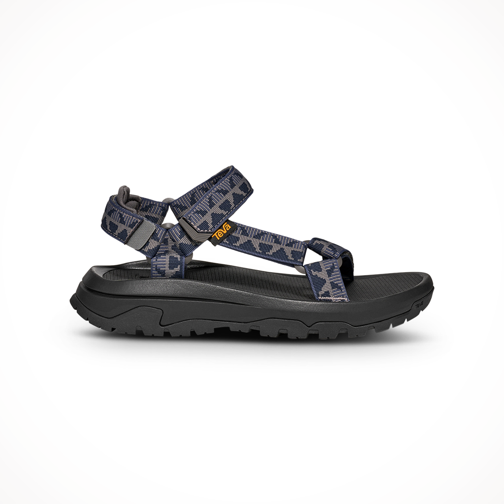 Product image: Teva Hurricane XLT 3 Criss Cross Navy Grey Mens 2026, shown in primary marketing view.
