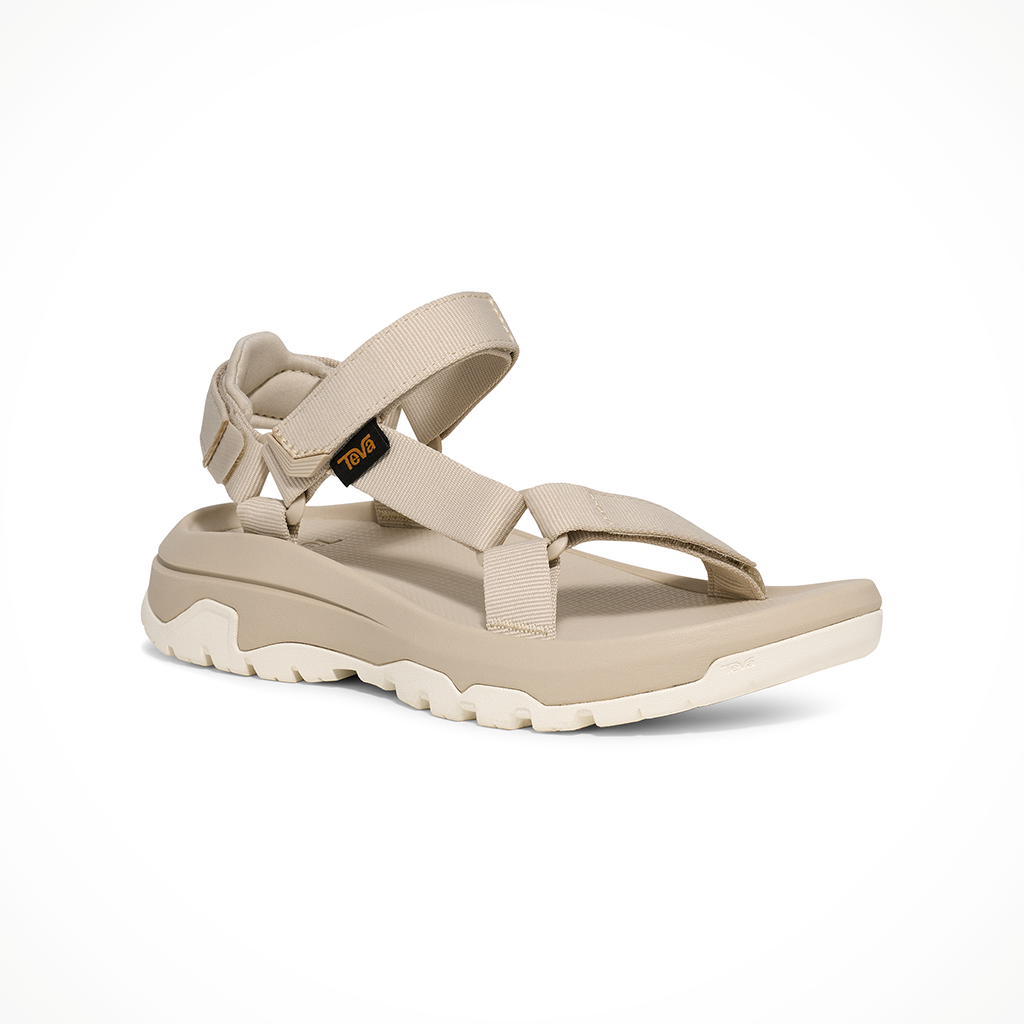 Product image: Teva Hurricane XLT 3 Oyster Womens 2026, shown from a three-quarter angled view.