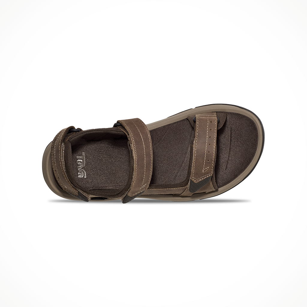 Product image: Teva Langdon Sandal Walnut Mens 2026, shown from above.