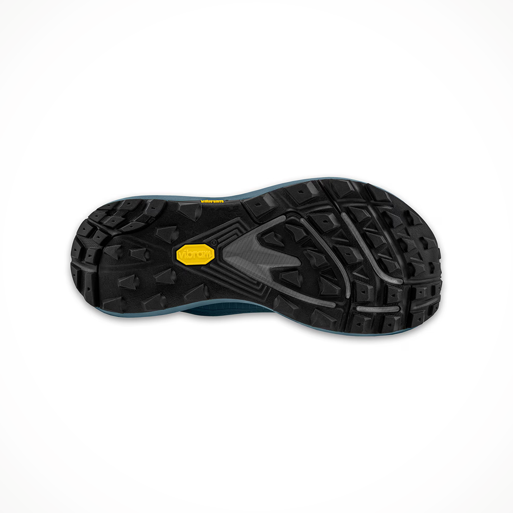 Product image: Topo Terraventure 5 slate B Lue womens 2026, showing the bottom view.