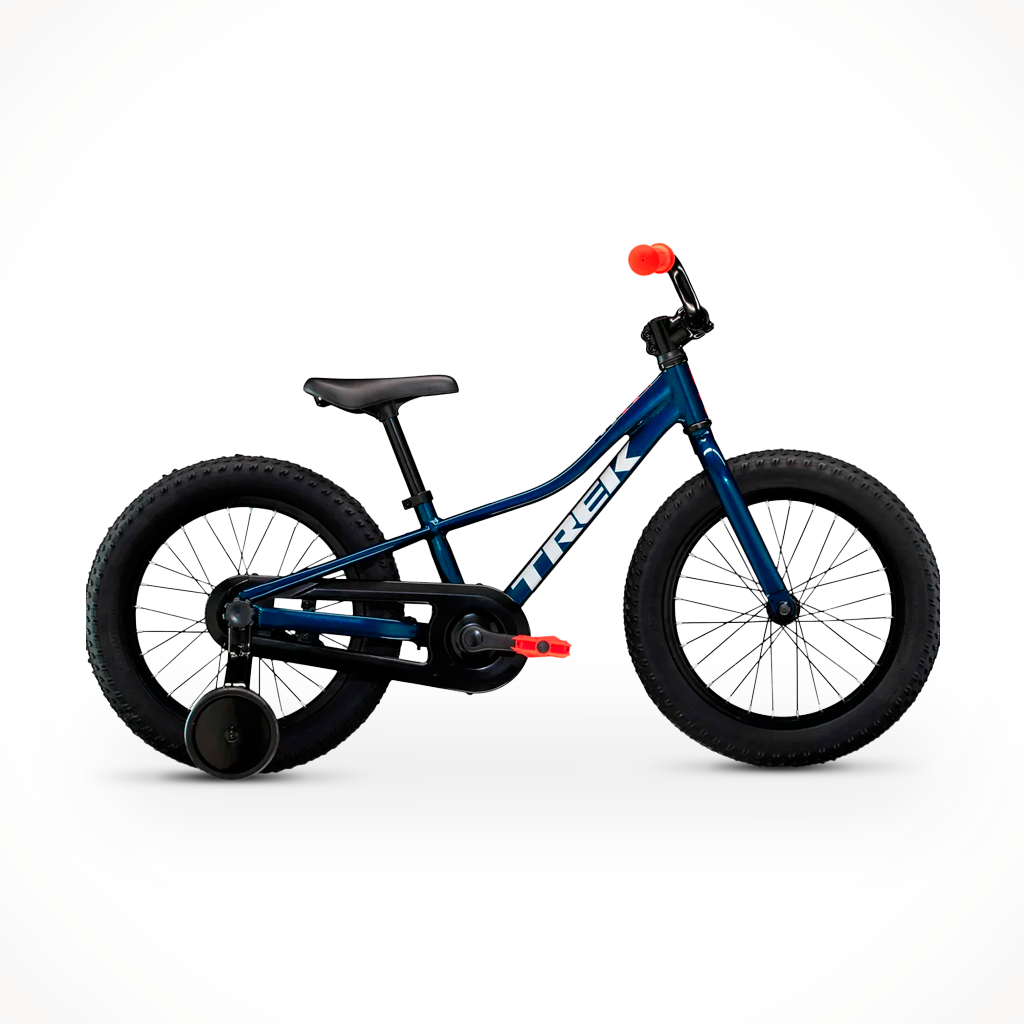 Product image: Trek Precaliber 16 Mulsanne Blue 2026, shown in primary marketing view.