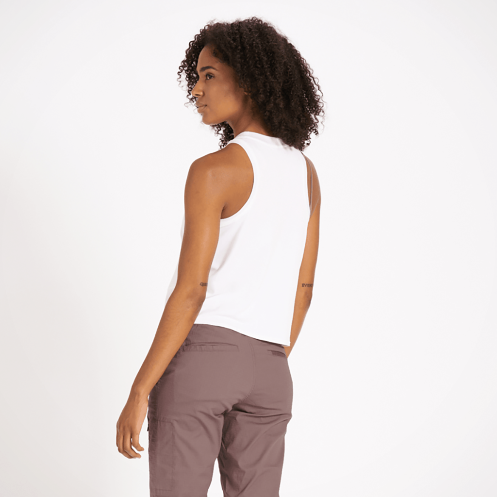 Product image: Vuori Energy Top White Womens 2026 Alt2.