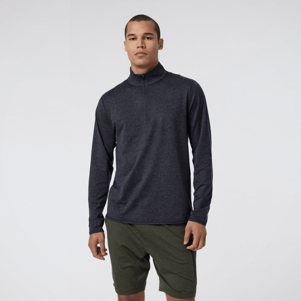Ponto 1/2 Zip Mock Neck — Men's