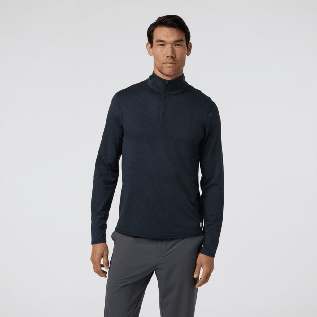 Ponto 1/2 Zip Mock Neck — Men's