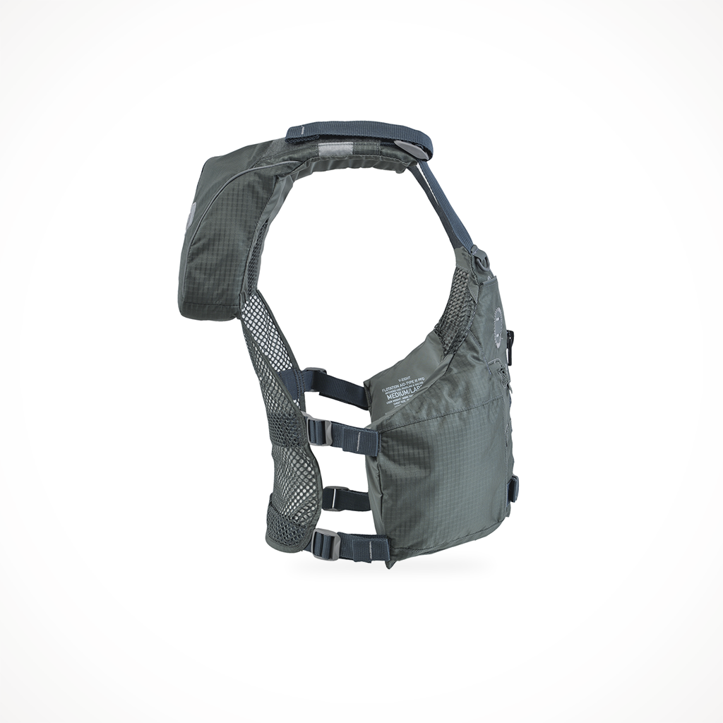 Astral V EightFisher PFD Pebble Gray Side