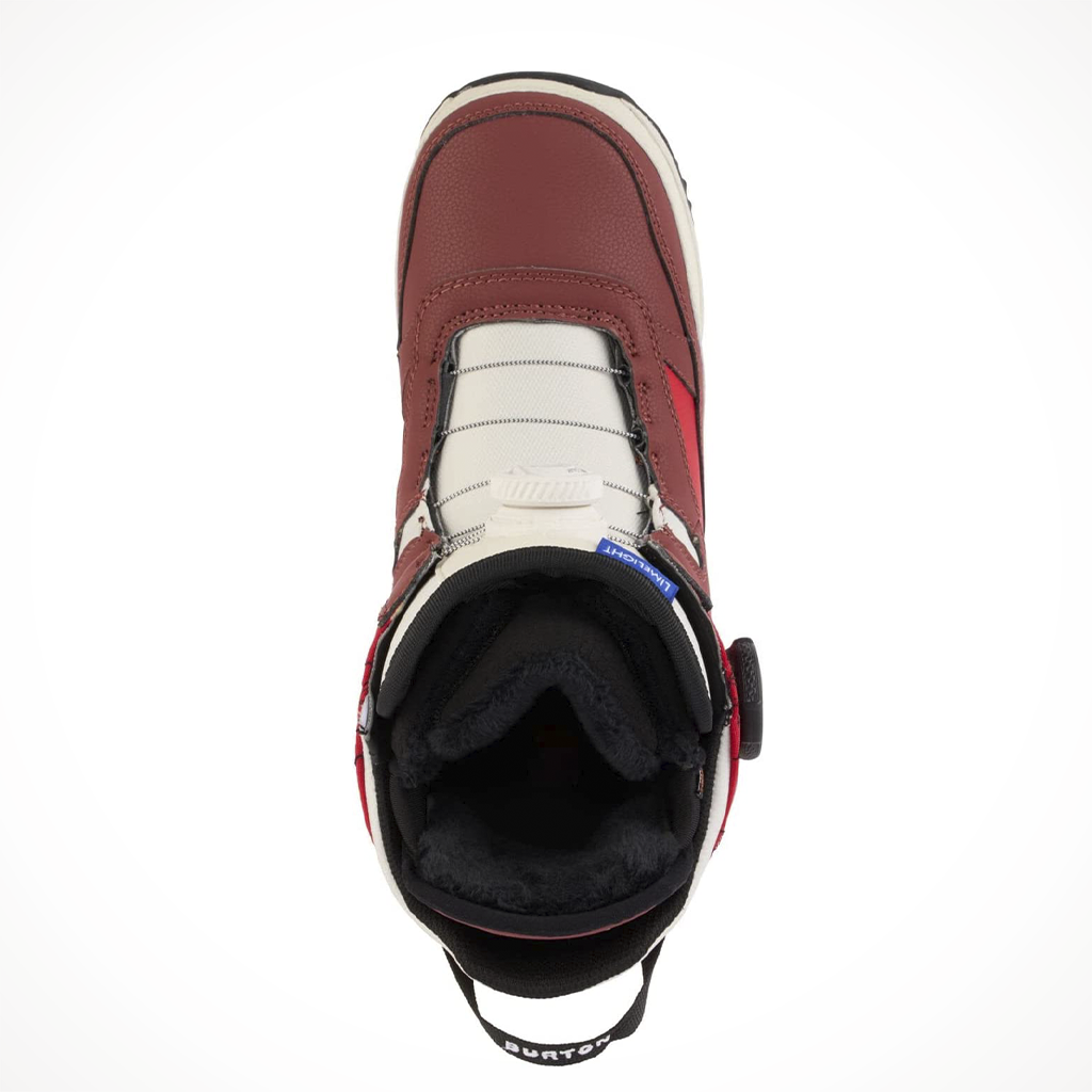 Limelight BOA Red Stout White 2023 Snowboard Boot Top