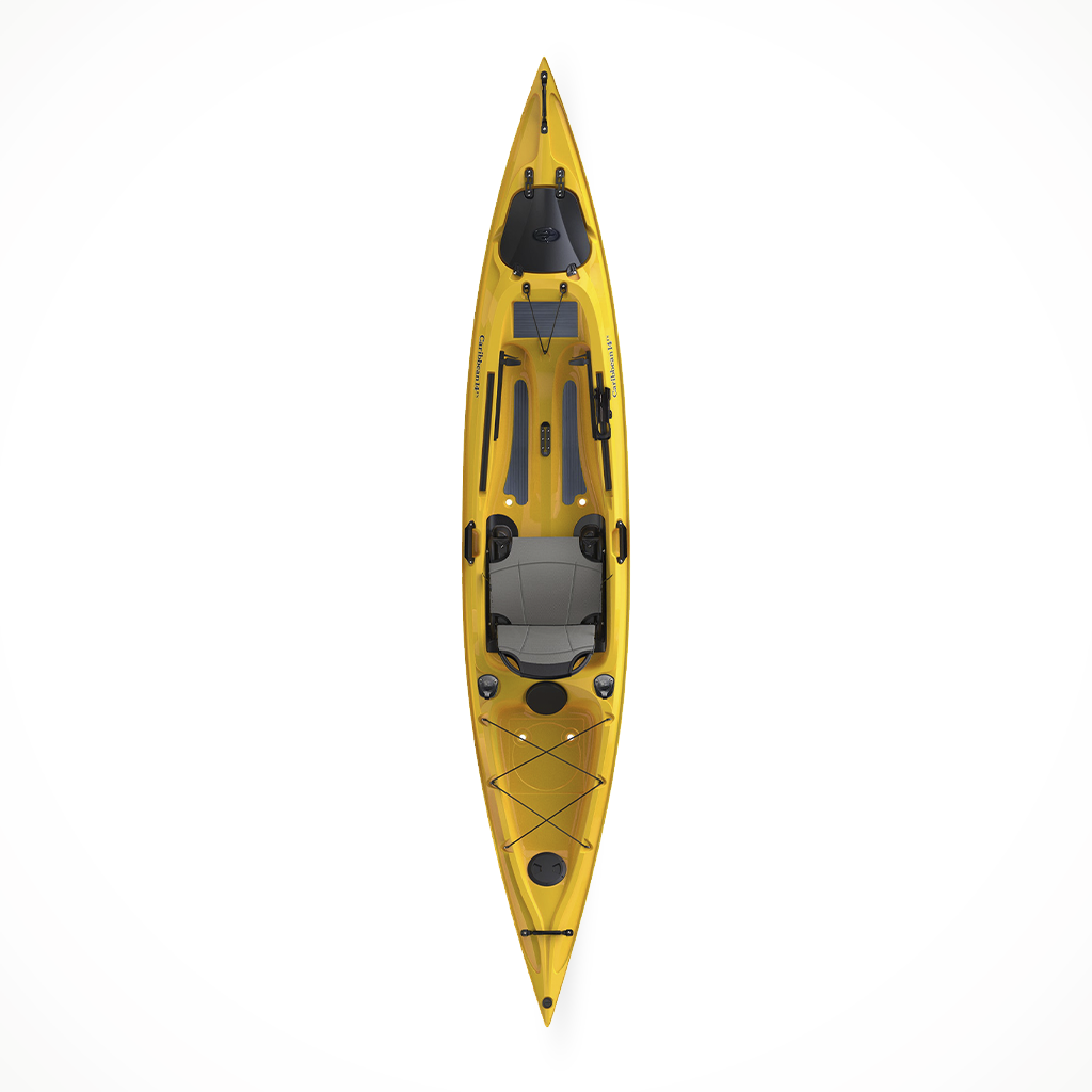 Eddyline Caribbean 14 FS Angler Yellow TopAlt