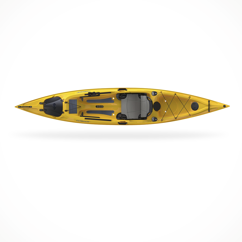 Eddyline Caribbean 14 FS Angler Yellow Top