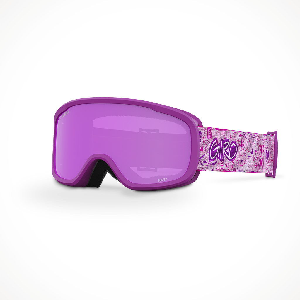 Giro Buster 2023 Snow Goggle Purple Koala Amber Pink